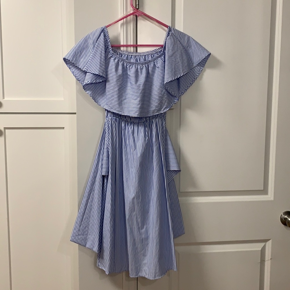 Blue dress